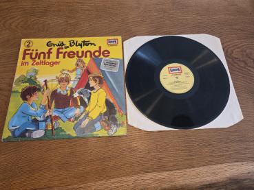 Fünf Freunde Folge 2 im Zeltlager 1978 Europa 115641.1 Deutsche Pressung VG/VG+